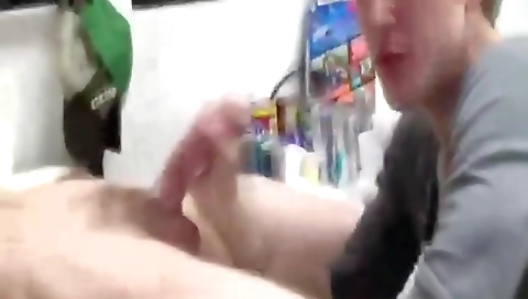 Blonde girl has sex with her boyfriend in aley