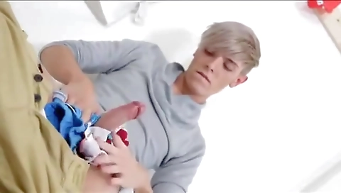 Sexy blonde fucked on a ride