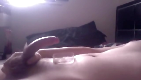 Sexy amateur brunette hair shows off