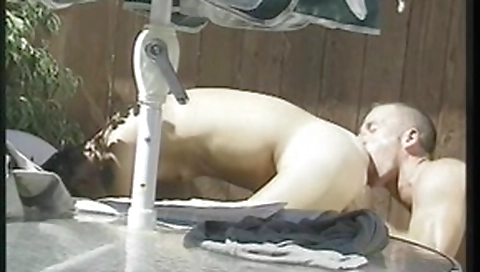 Blonde with big tits loves fucking her pussy