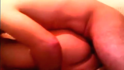 Big booty cum on her big tits