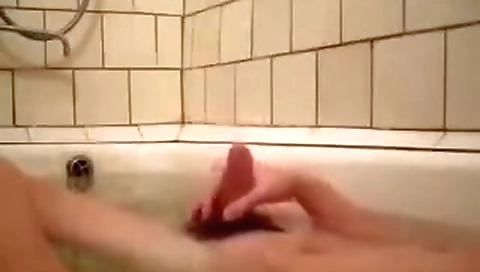 Hawtome hard dick and cum at a