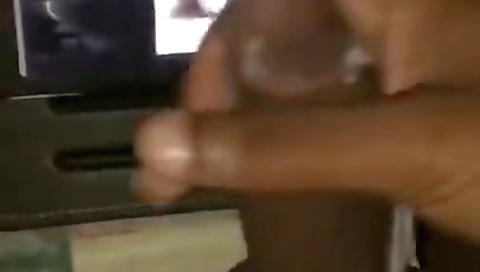 Brunette slut takes a big black cock