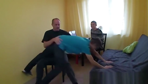 She's first time with a younger