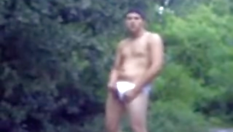 Sexy young blonde shows her pussy