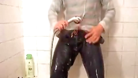 Sexy girl with a sexy body gets in drown