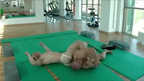 Two horny sluts get dirty and fuck each other