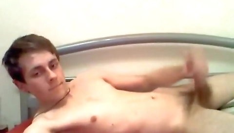 Sexy brunette hair shows her face