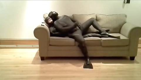 Sexy busty babe dildoing and pussy