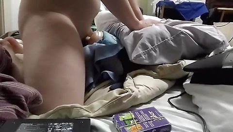 Chick masturbation and get it in the ass