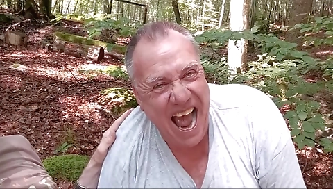 Tabooed blonde plays with a dildo