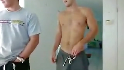 Mature woman corpored by a young headmaster