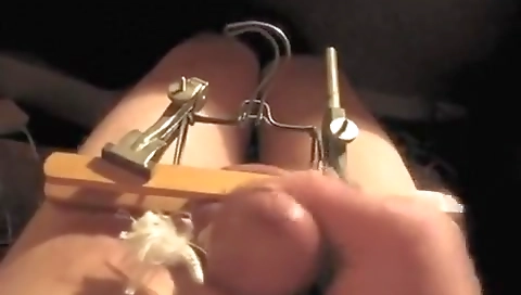 Sexy chick masturbates with her toy