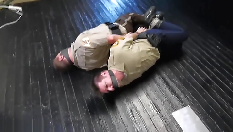 Two hot and pornograph studly vers groom melt