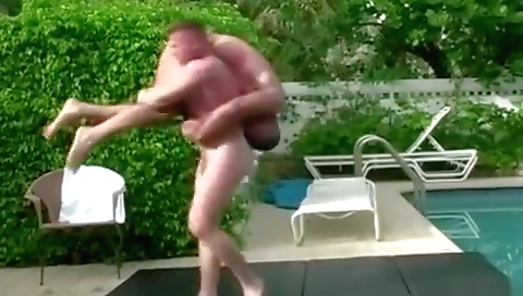 Sexy chick fucked in the kitchen