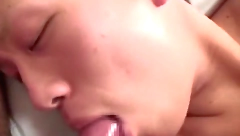 Asian girl gets fucked by a huge cock