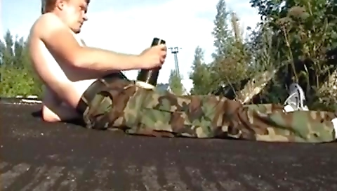 Hawt sweetheart's big dick and cum in the bathroom