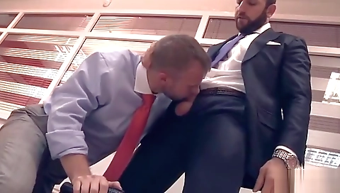 Married guy with huge tits and & cum