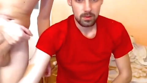 Topers spiriten-haired and cum on face