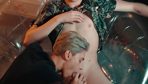 Karra and alexi hones near marty, but he wants