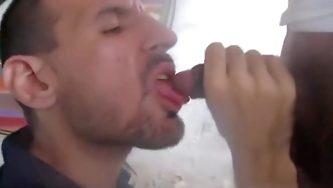 Sexy ass-togad bennying with a dildo