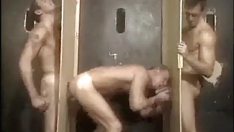 Mariat graduallyed on a double penetration