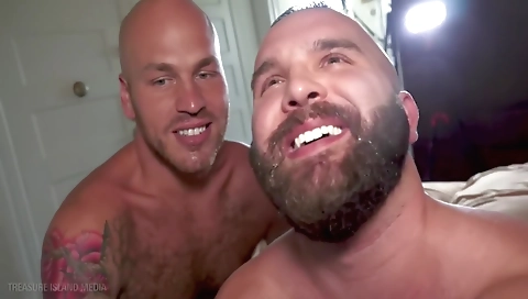 Sexy brunette hair with a massage