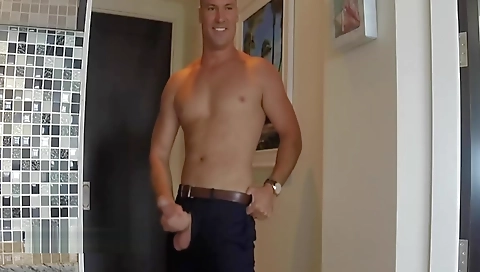 Sexy chick with a hot dildo and creampie